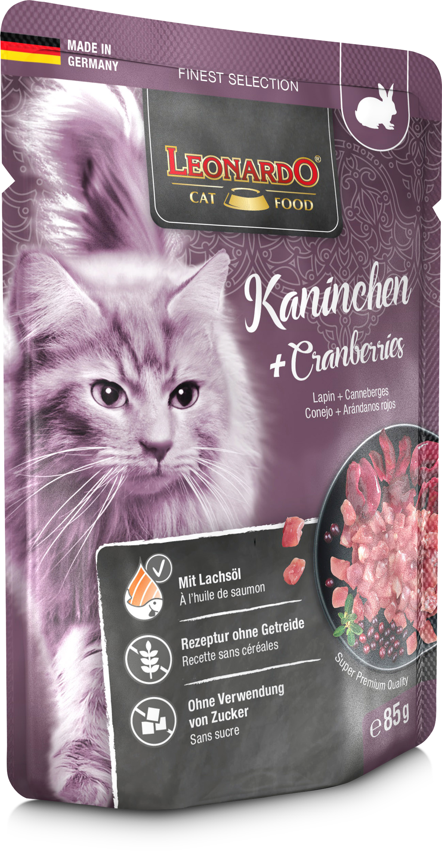 Leonardo Sobre de Conejo y Arándanos 85gr 2