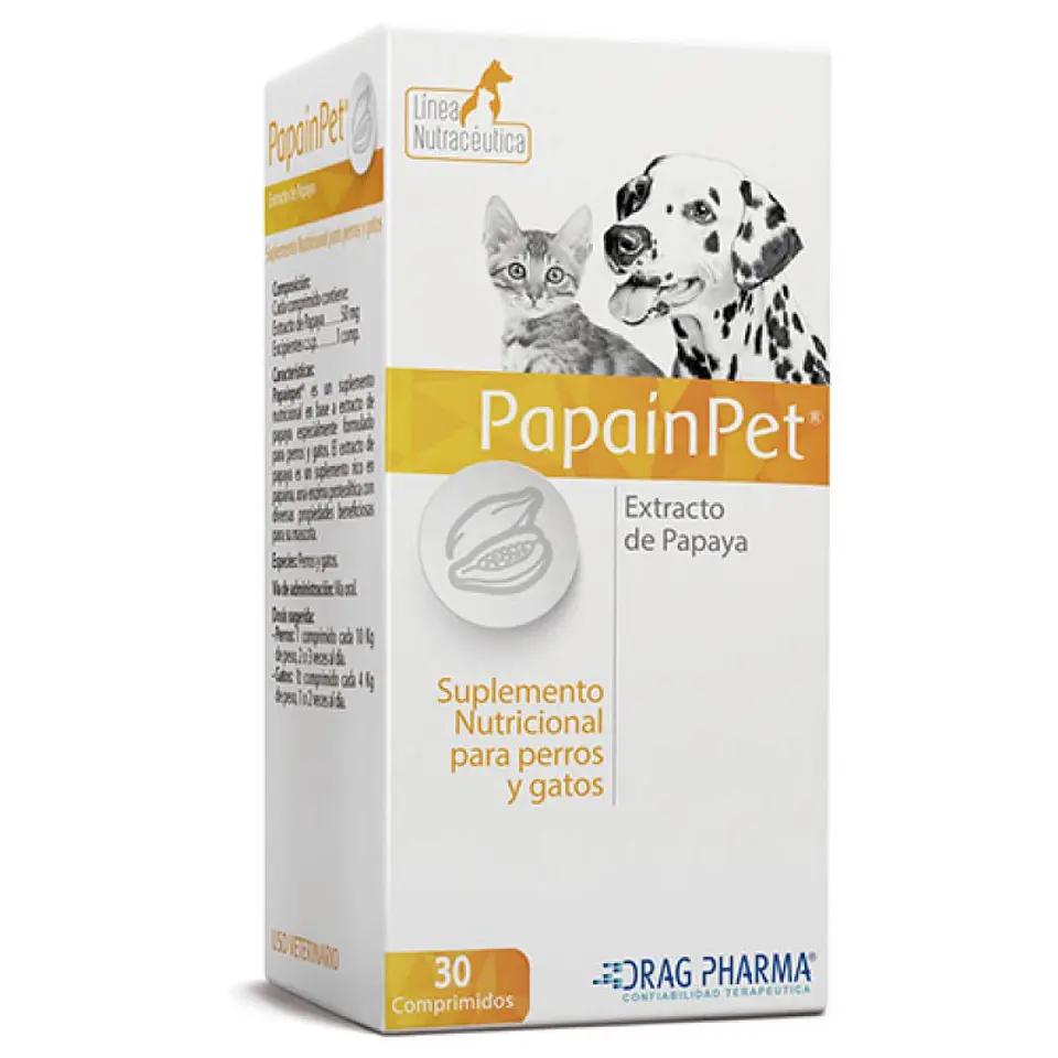 Papainpet 30 comprimidos 1
