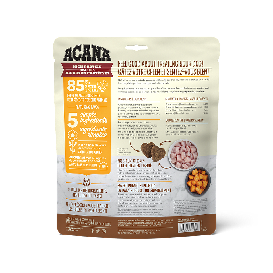 Acana High Protein  Biscuits 225gr 2