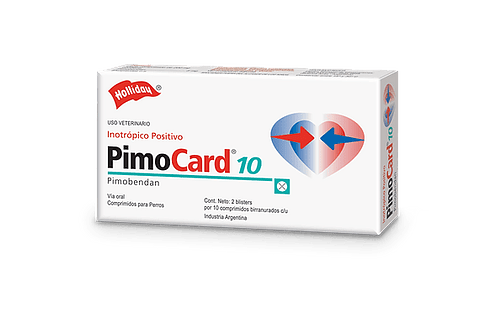 Pimocard 10 - 20 comprimidos