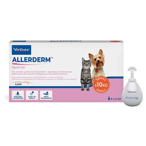 Allerderm Spot On perros y gatos de menos de 10kg