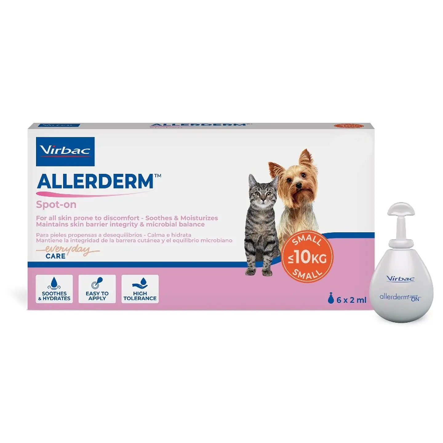 Allerderm Spot On perros y gatos de menos de 10kg 1