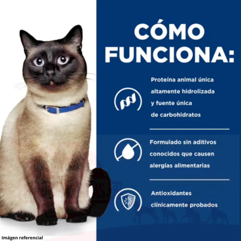 Hills Z/D Gatos 1,8kg - Hipoalergenico  3