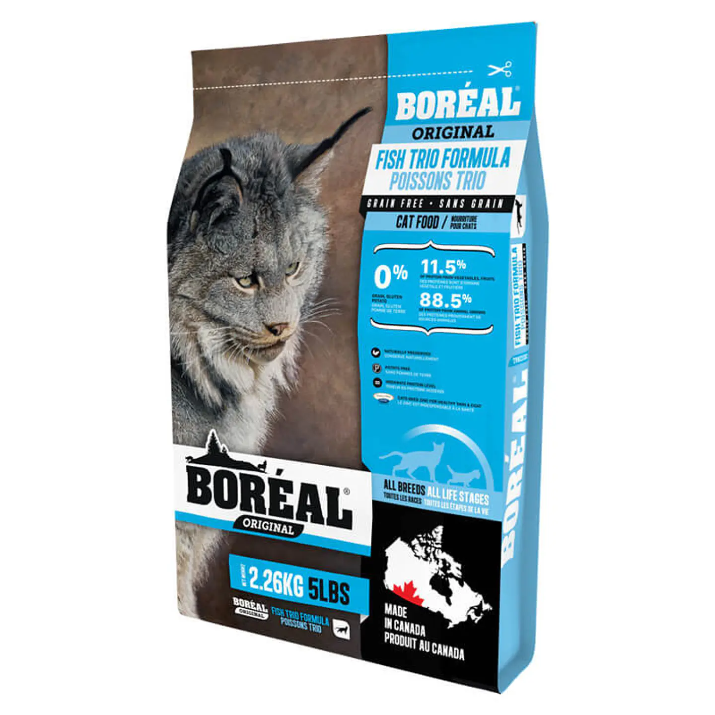 BOREAL - ORIGINAL GATO FISH TRIO 2,26KG 1