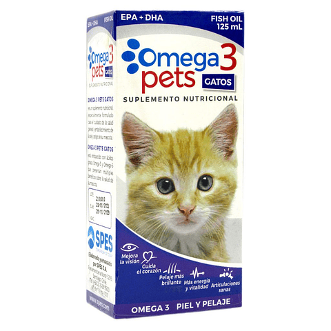 Omega 3 Pets Gatos 125ml