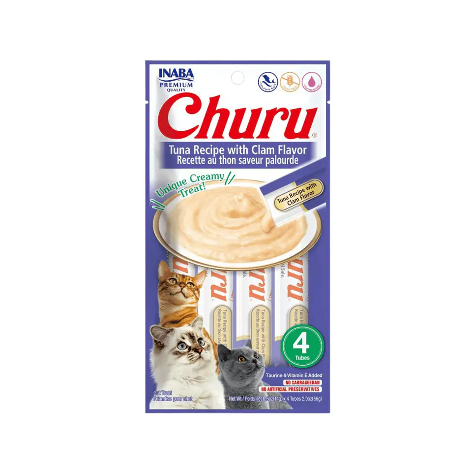 Churu de Atun y Almeja - 4 tubos  1