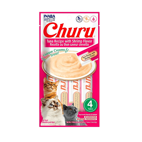 Churu de Atun con Camaron - 4 tubos 