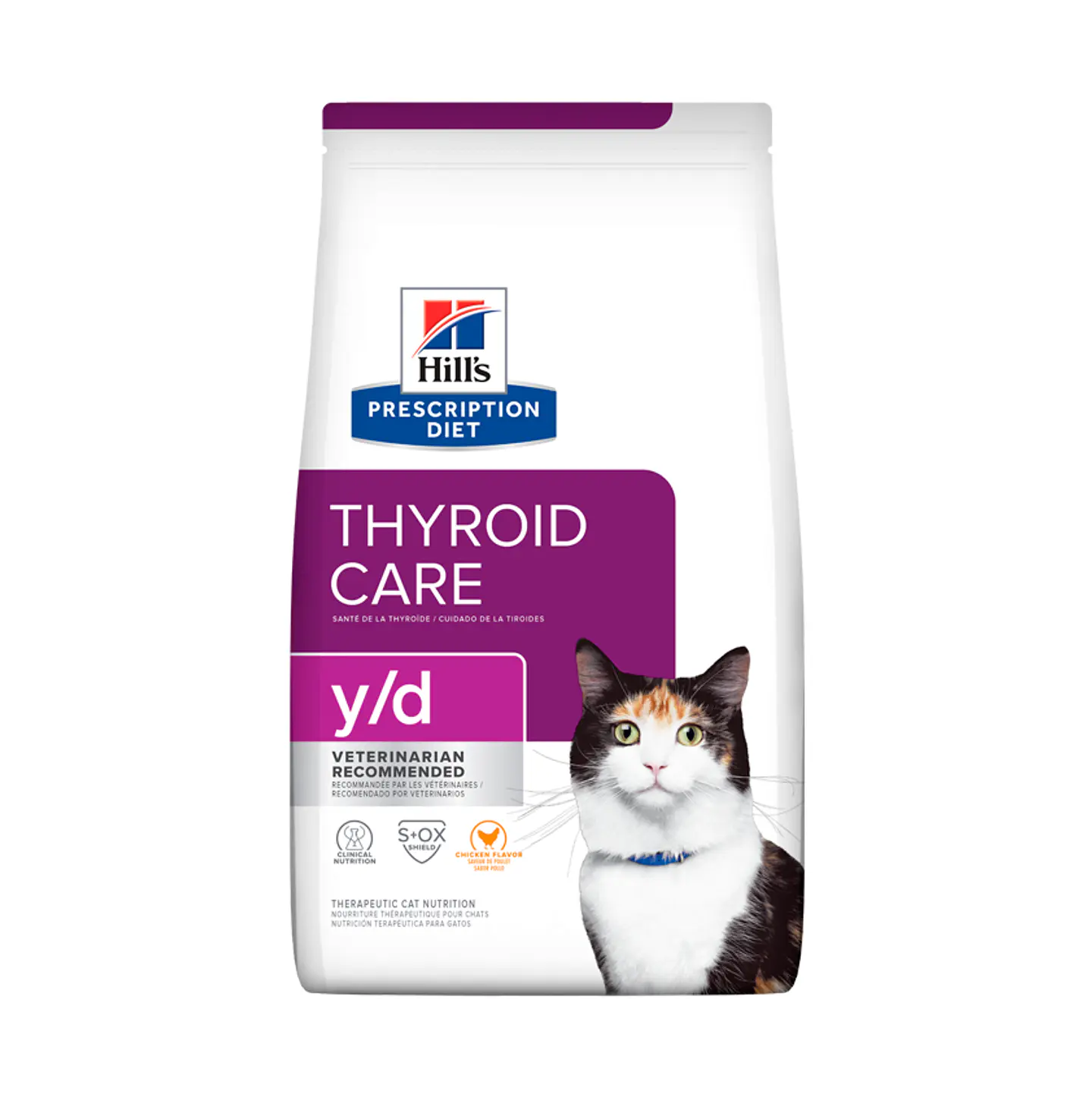 Hills Gatos Y/D Thyroid Care 1,8kg 1