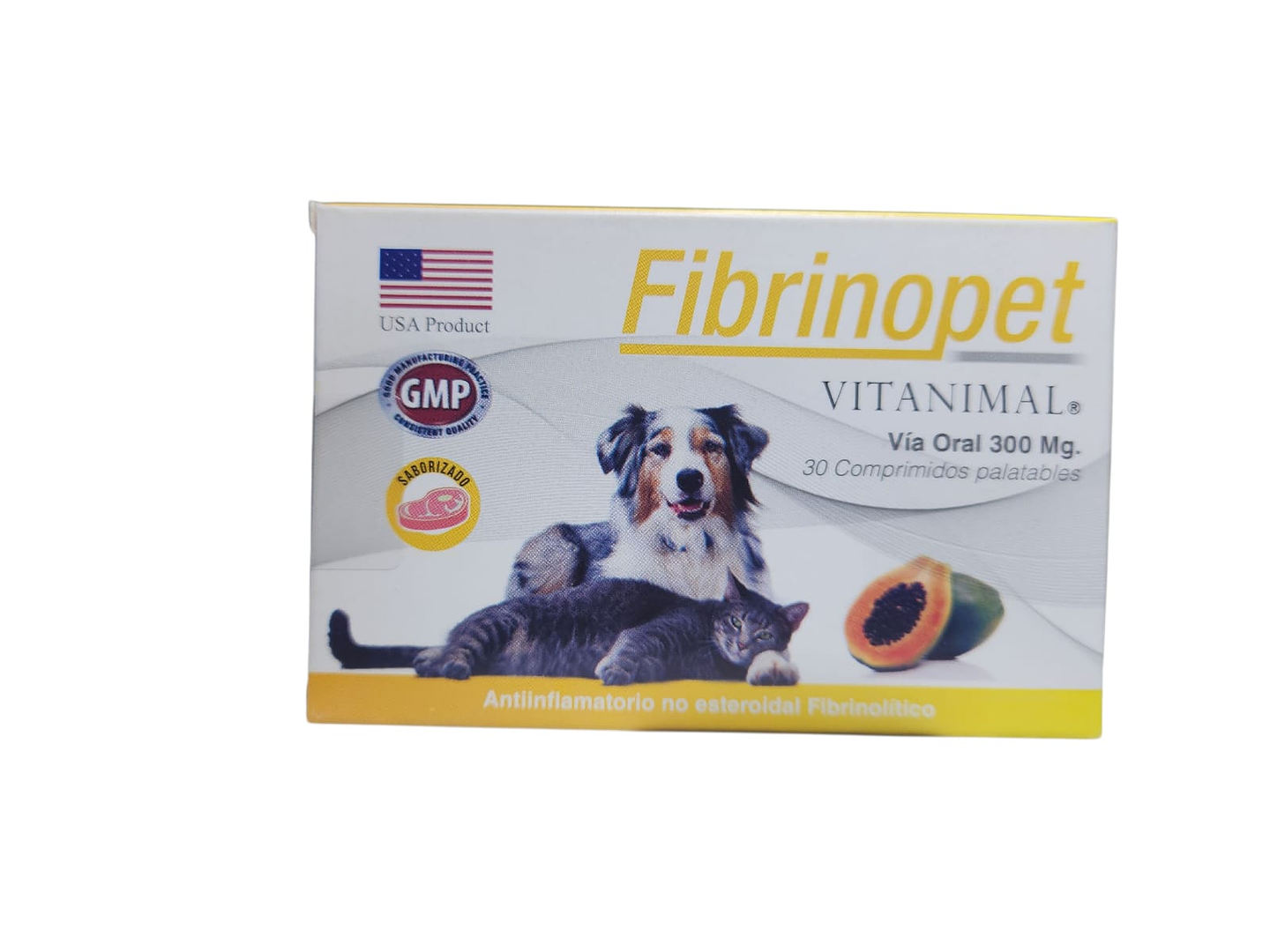 Fibrinopet 30 comprimidos 1