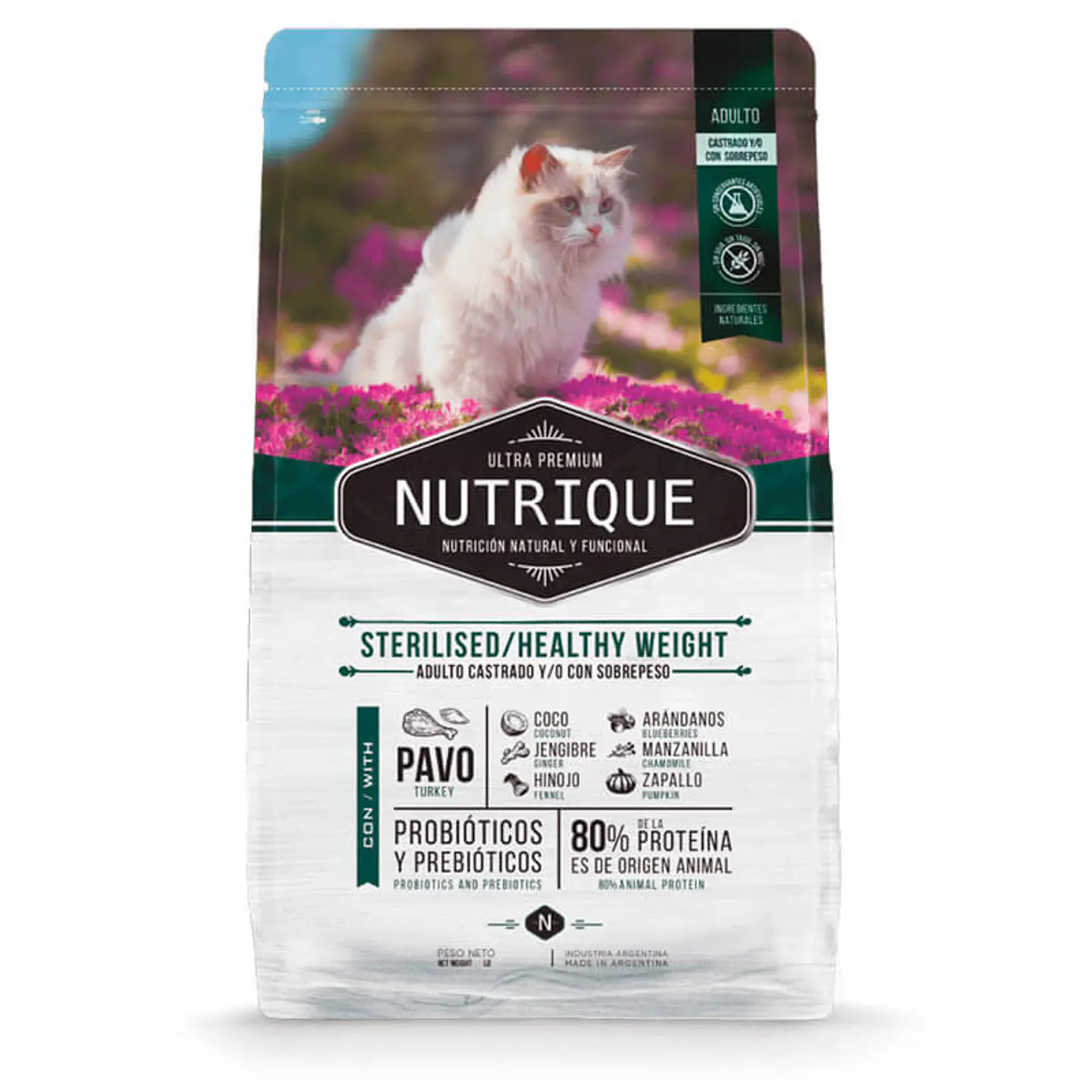Nutrique Gato Esterilizado 2kg 1