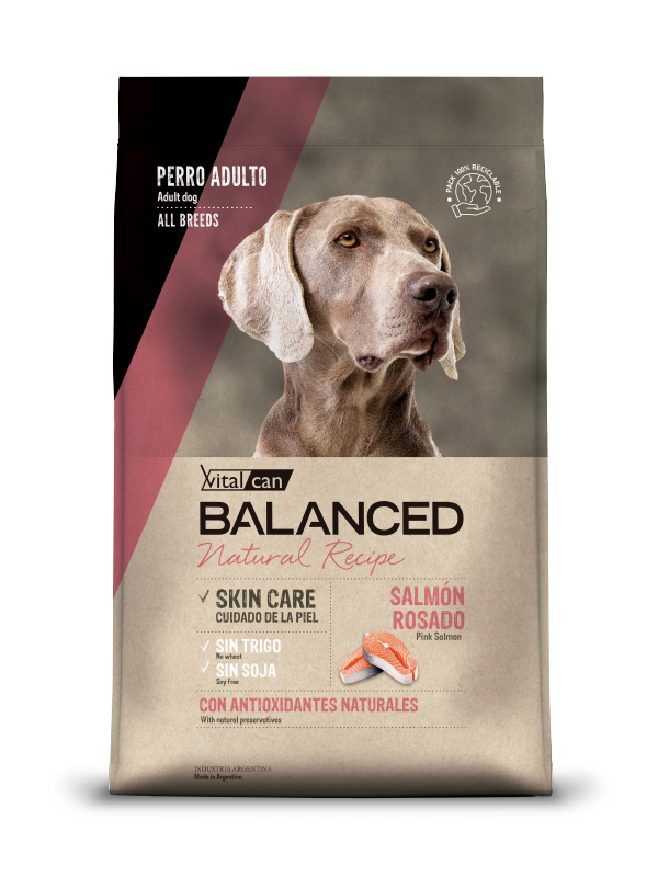 Balanced Natural Recipe Salmon Rosado 15kg