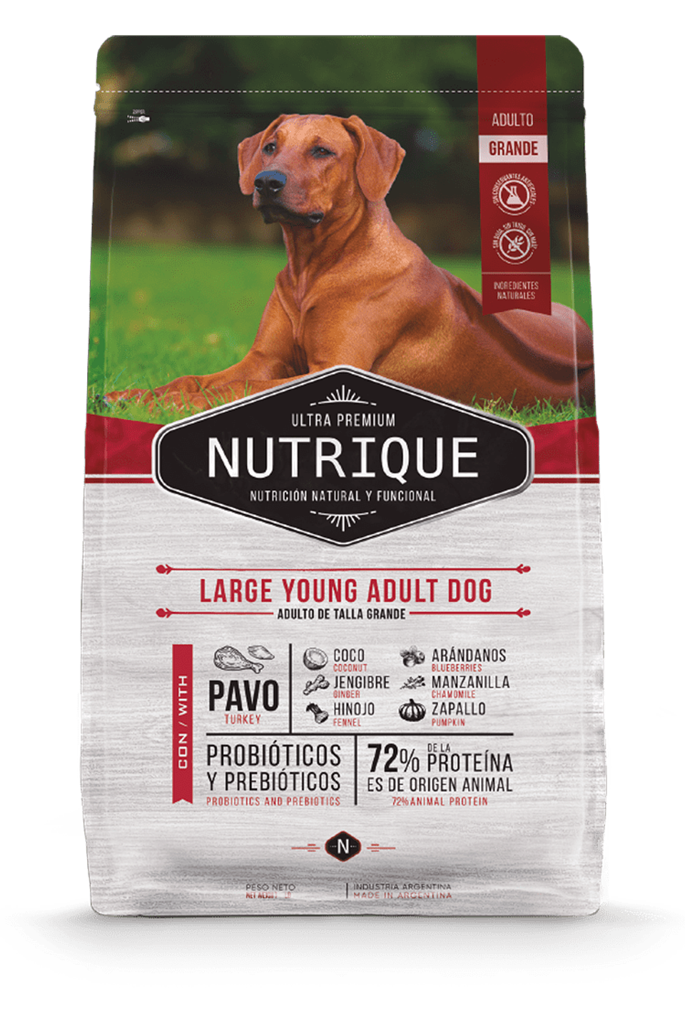 Nutrique Large Adulto 15kg + Peluche Darth Vader 2