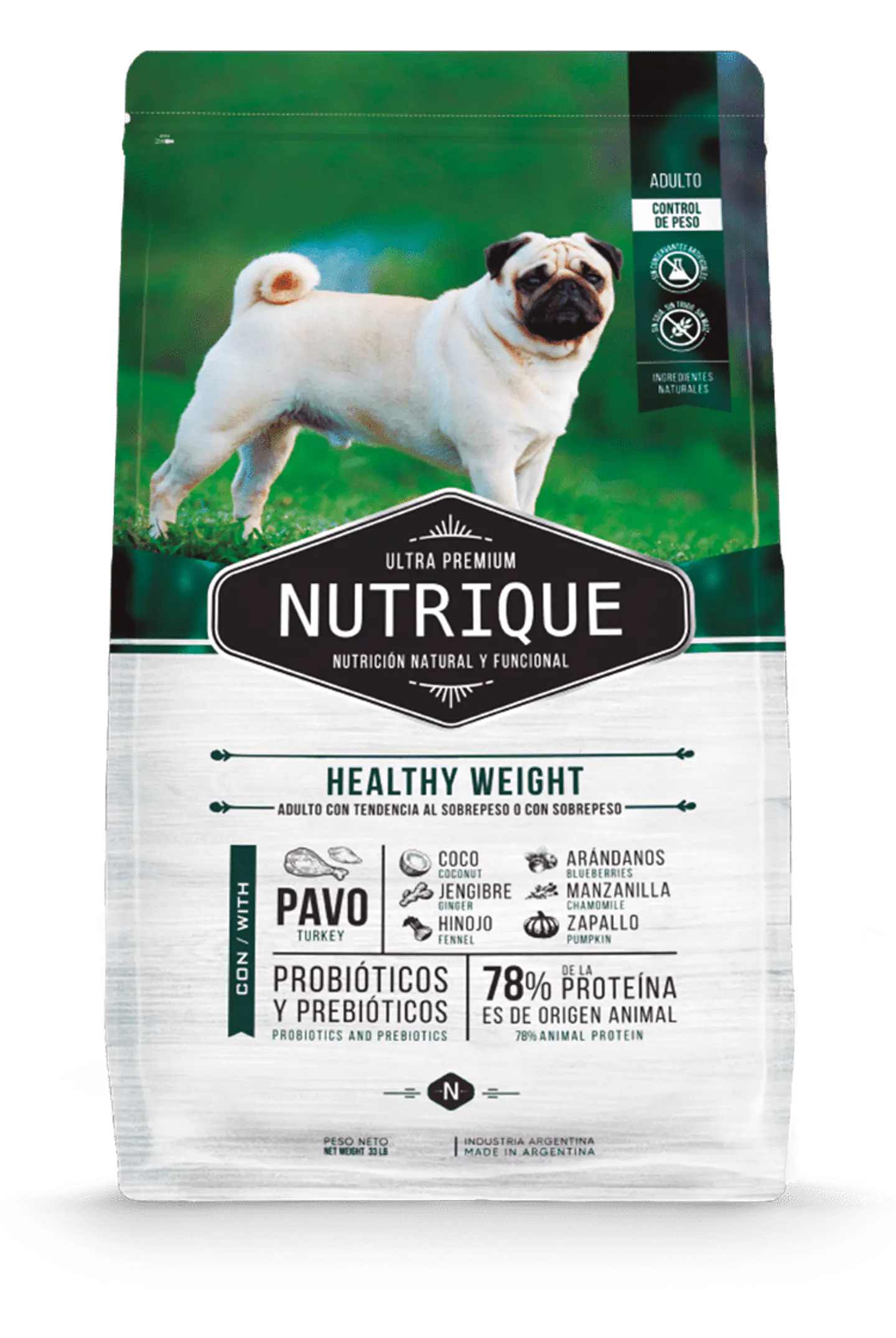 Nutrique Healthy Weight Dog 15kg 1
