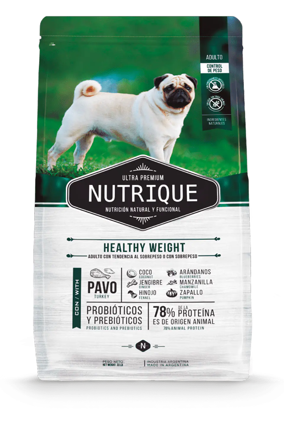 Nutrique Healthy Weight Dog 15kg 1