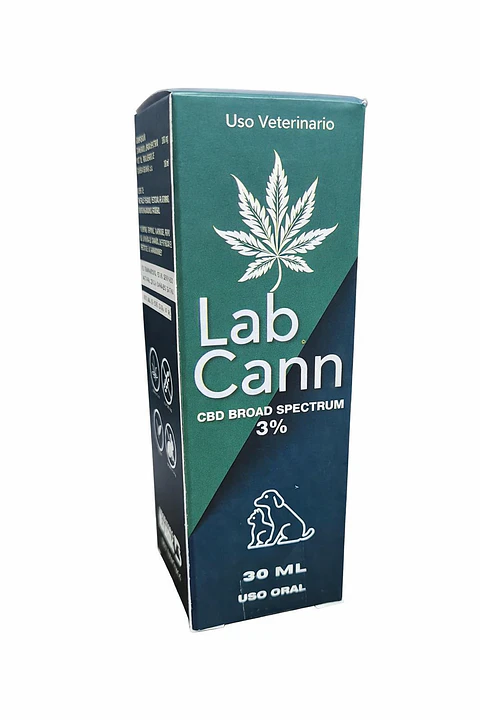 LabCann CBD Broad Spectrum 3% - uso oral - 30ml 