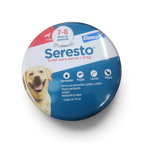 Seresto Collar para Perros de mas de 8kg 