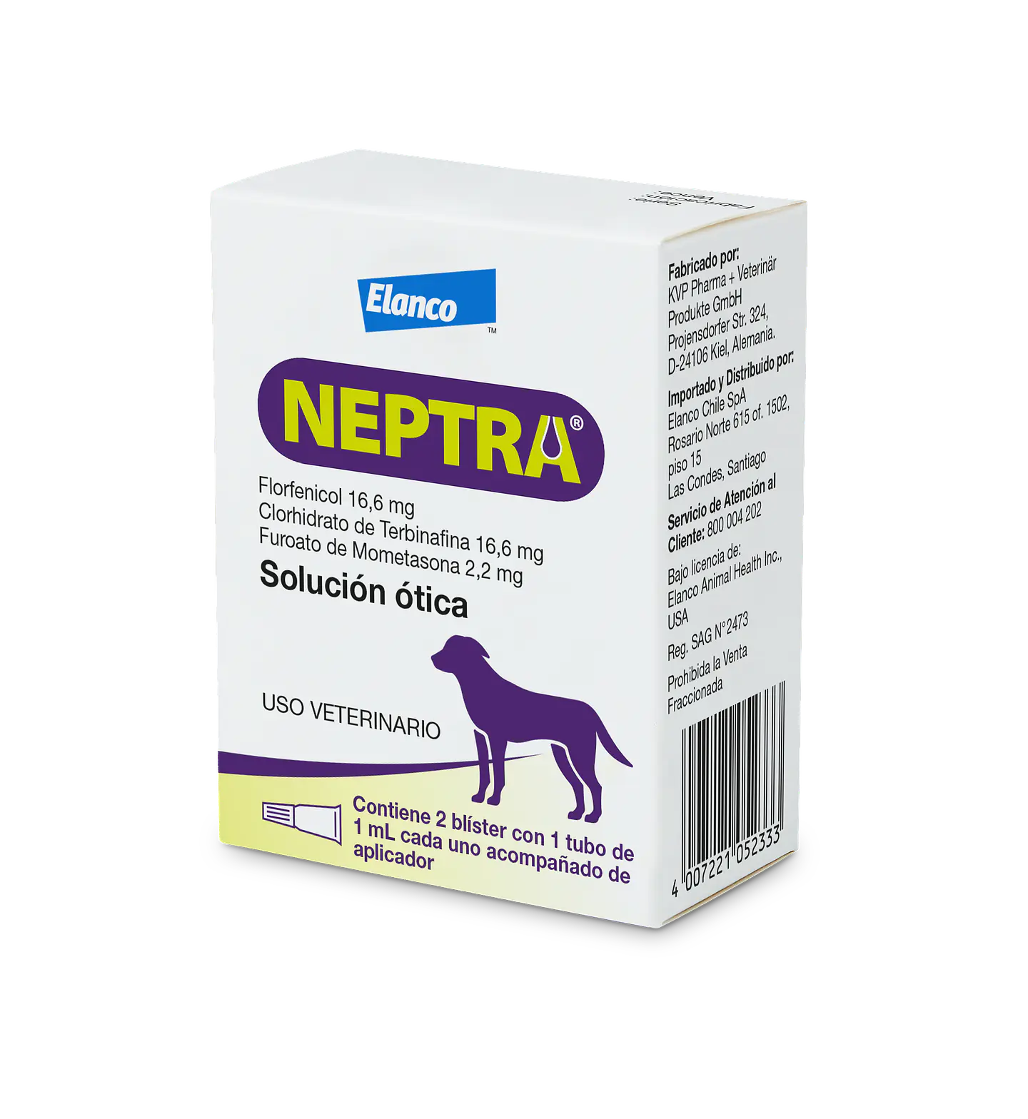 Neptra Solucion Otica para Perros - venta con receta 2