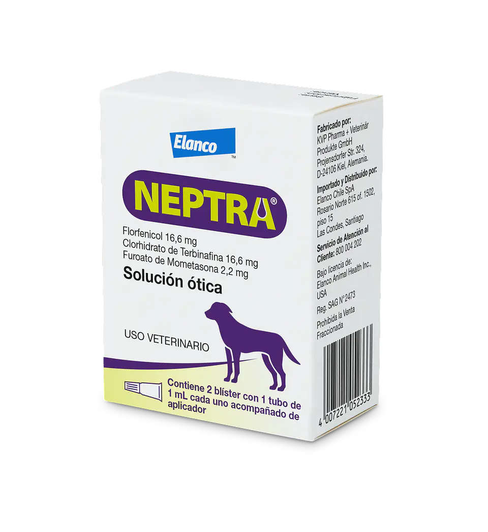 Neptra Solucion Otica para Perros - venta con receta 2