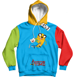 Hoodie Hora Aventura Colores.