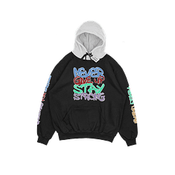 Hoodie Never Give.. - Image 1