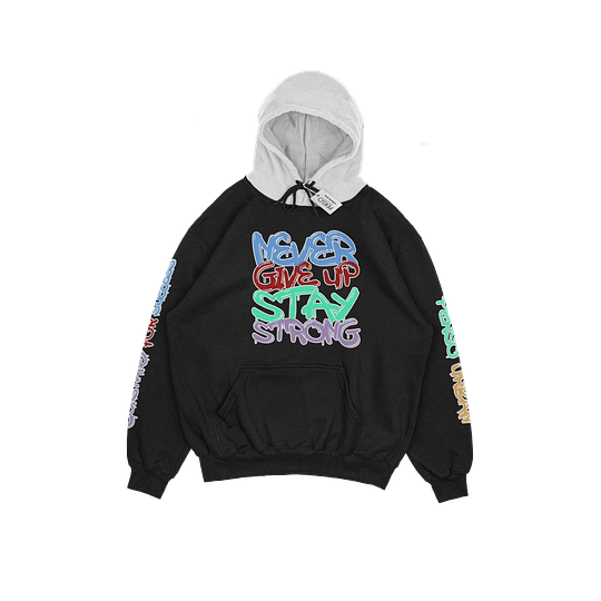 Hoodie Never Give.. - Image 1