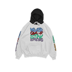 Hoodie Never Give.. - Image 3