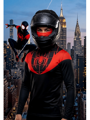 CAMISETA PROTECCIÓN SPIDER BLACK