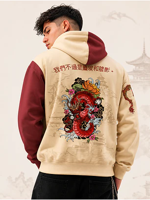 Hoodie Dragon asiático