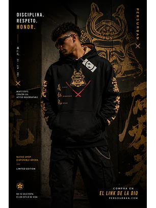 Hoodie Espiritu Samurai