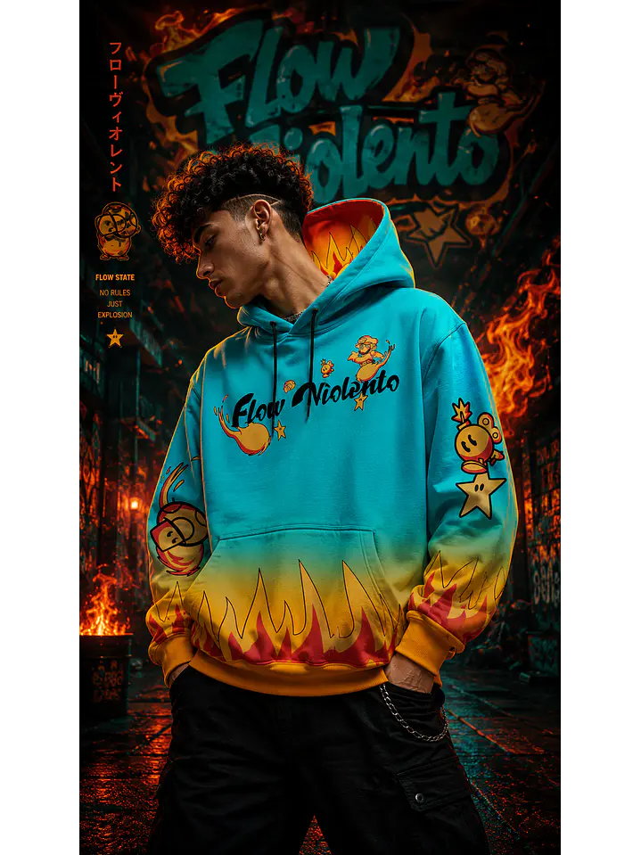 Hoodie Flow Violento 1