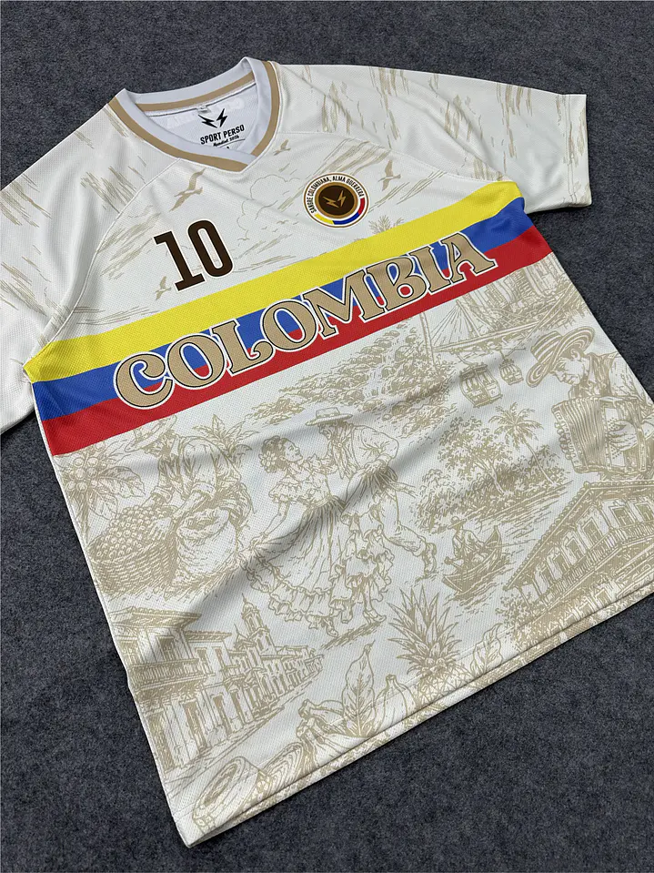 Camiseta Colombia Aroma a  Café 2