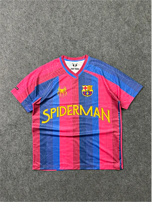 Camiseta FC Barcelona x Spider-Man
