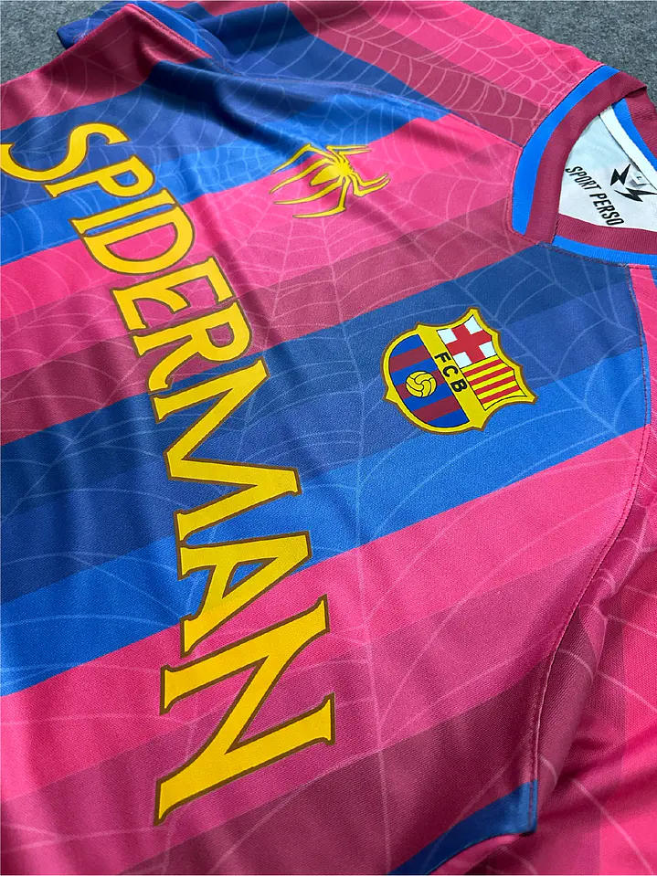 Camiseta FC Barcelona x Spider-Man 6