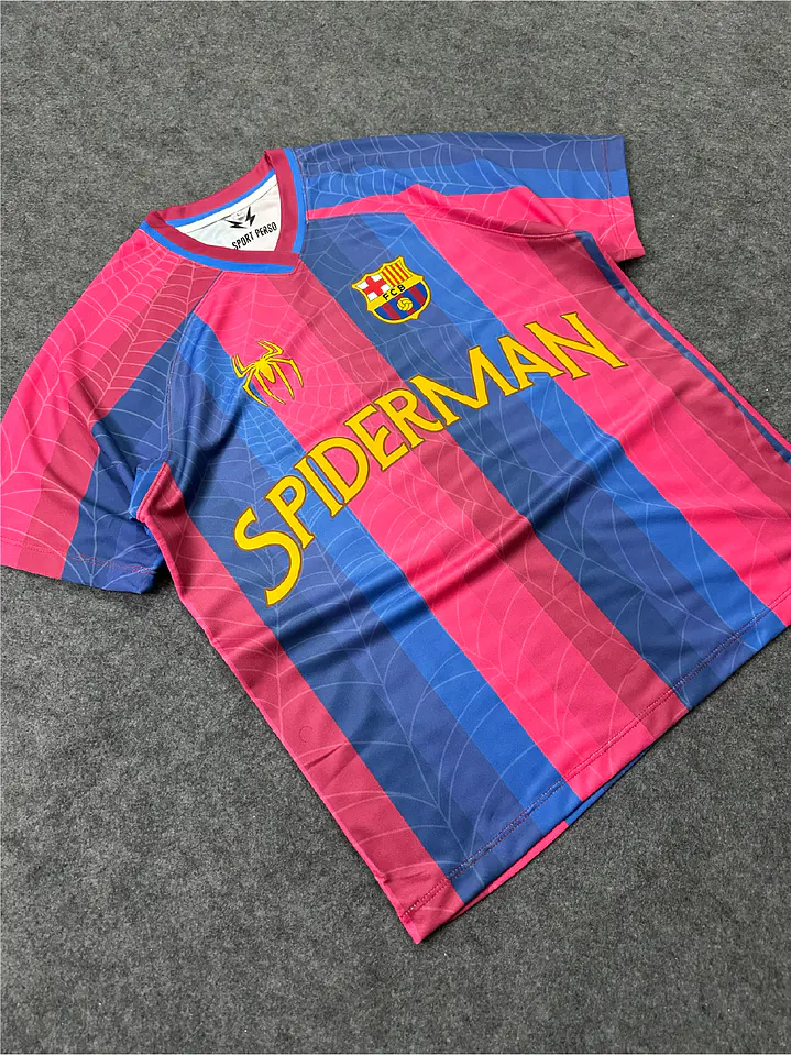 Camiseta FC Barcelona x Spider-Man 7