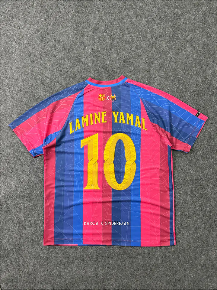 Camiseta FC Barcelona x Spider-Man 11