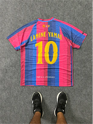Camiseta FC Barcelona x Spider-Man