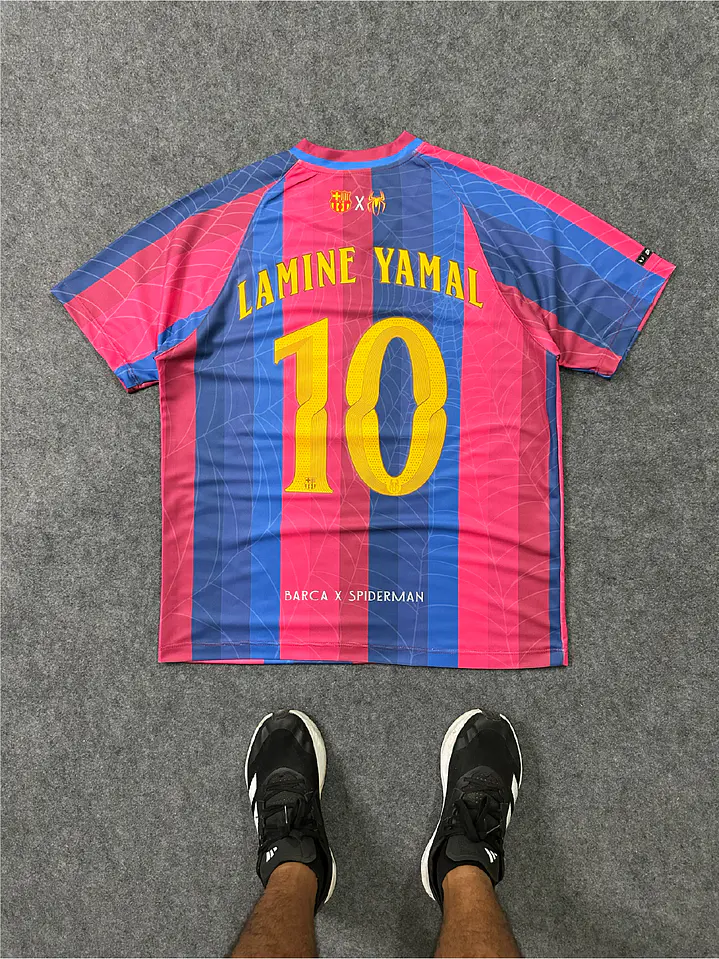 Camiseta FC Barcelona x Spider-Man 2
