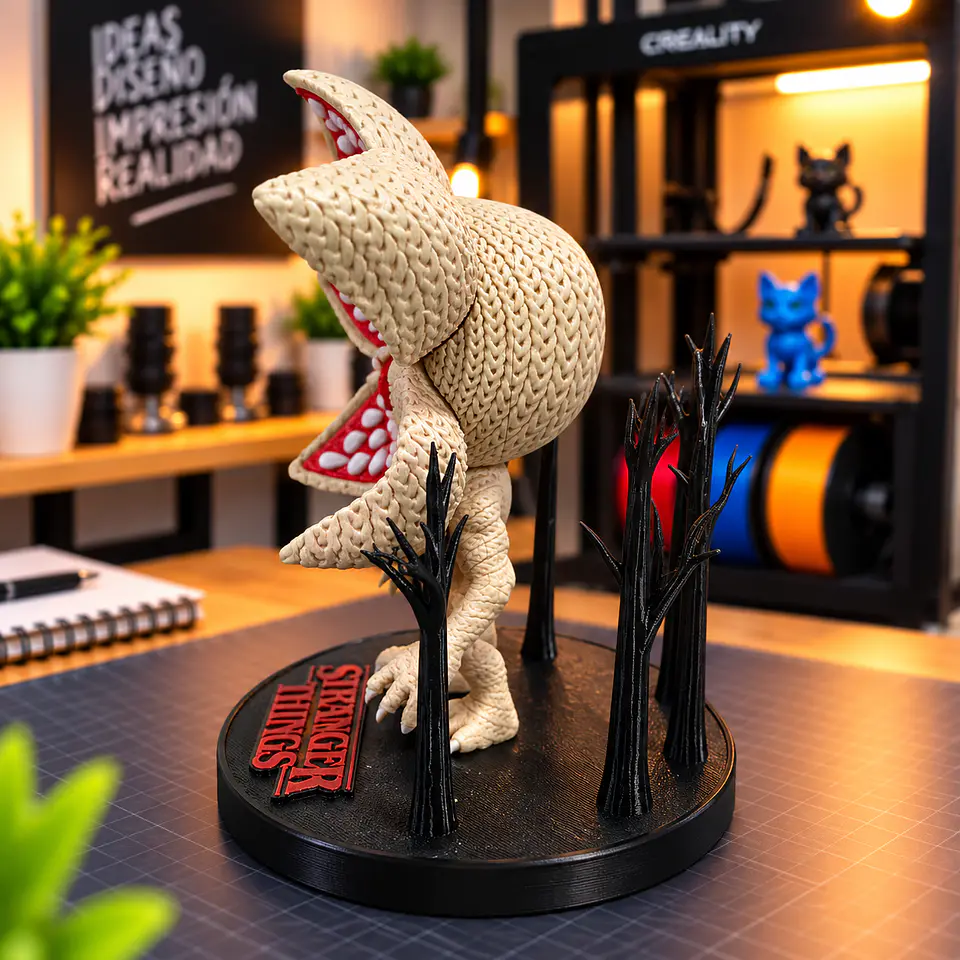 Demogorgon estilo Crochet 3