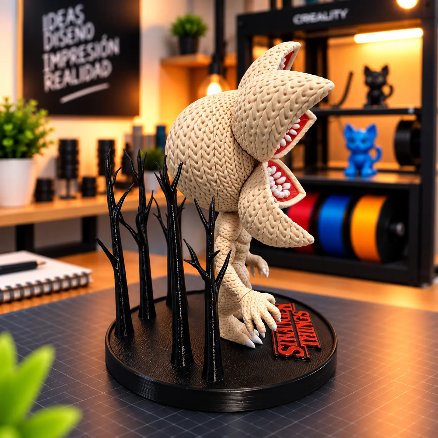 Demogorgon estilo Crochet 4