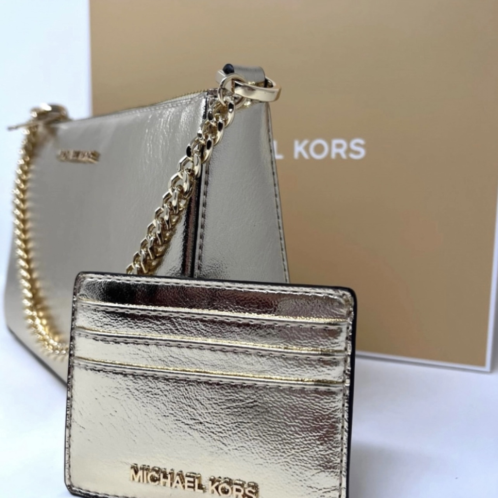 PACK CROSSBODY Y TARJETERO MICHAEL KORS