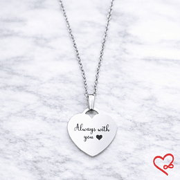 Collar Corazón Personalizado