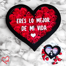 Cajita Rosas Personalizada