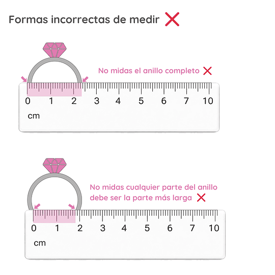 Anillos de promesa GRUESO