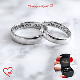 Anillos de promesa  Simples