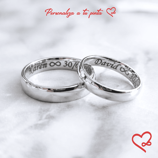 Anillos de promesa  Simples