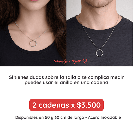 Anillos de promesa Cajita Luz Burdeo