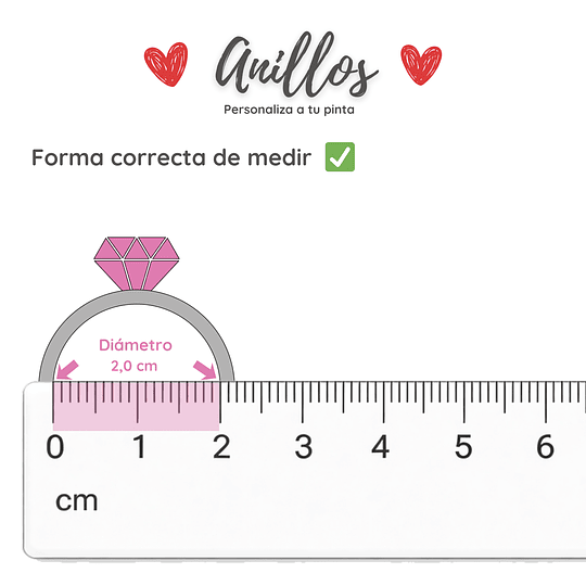 Anillos de promesa Cajita Roja Rosa