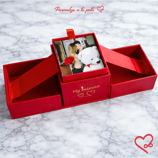 Collares Corazón Cajita 