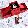 Collares Corazón Cajita 