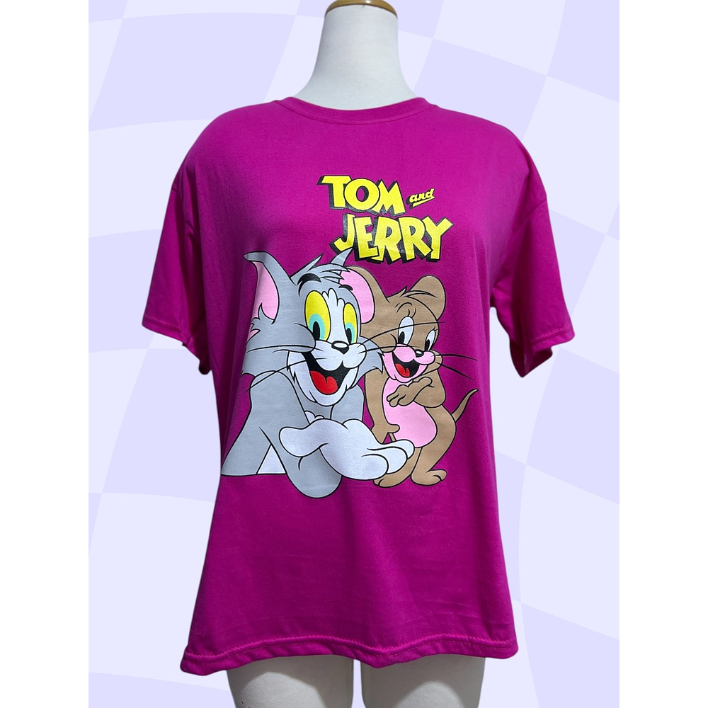 Polo oversize Tom & Jerry